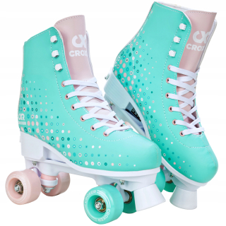 Kolieskové korčule Croxer Eysa White, Pink, Turquoise, veľkosti 35-38